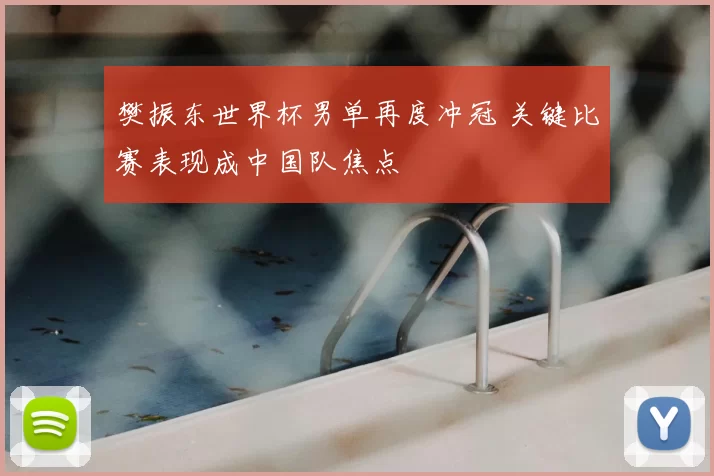 樊振东世界杯男单再度冲冠 关键比赛表现成中国队焦点