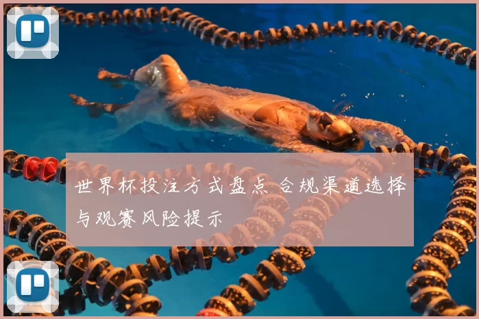 世界杯投注方式盘点 合规渠道选择与观赛风险提示